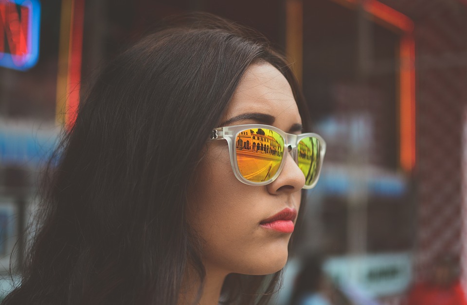 verres lunettes colorés