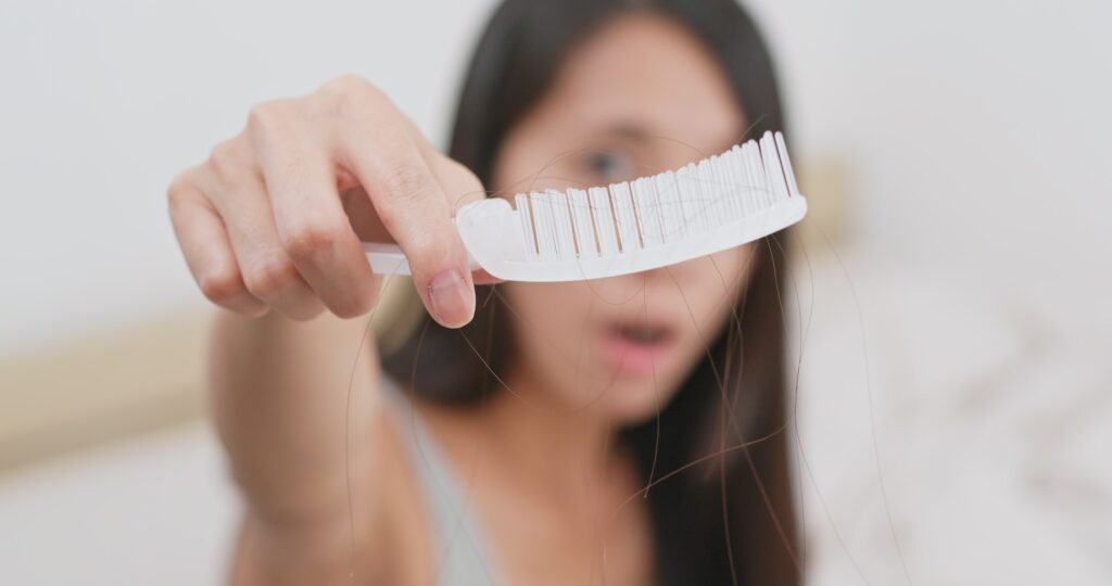 perte cheveux femme