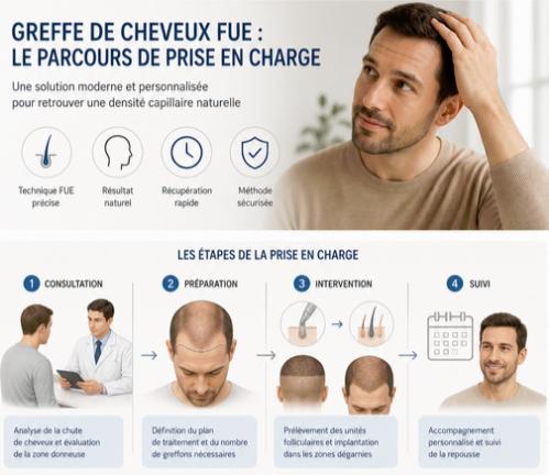 greffe cheveux fue